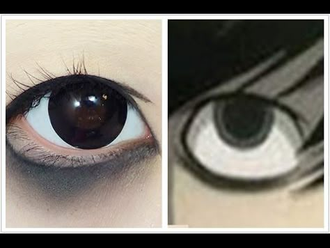 L Cosplay Female, Make Up Eyes Tutorial, L Lawliet Cosplay, Lawliet Cosplay, L Cosplay, Cosplay Makeup Tutorial, Anime Haircut, Anime Eye Makeup, Toro Inoue