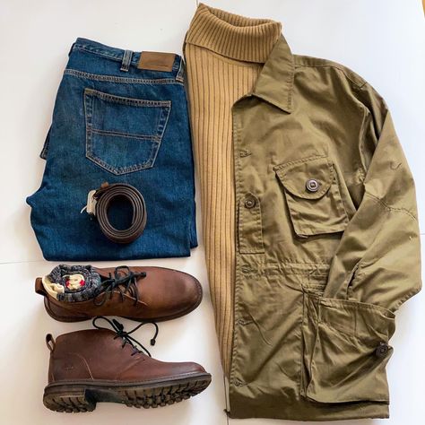 Army Surplus Store, Store Aesthetic, Military Aesthetic, Army Surplus, Rugged Style, Timberlands, Eddie Bauer, Aesthetic Clothes, Military Jacket