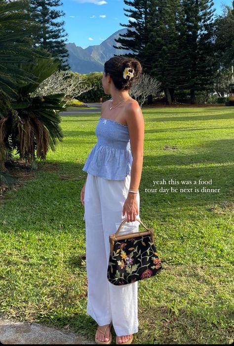 Everyday Dress Outfit, Bbq Date Outfit, Simple Hot Weather Outfits, Summer Outfit Australia, Casual Island Outfit, Vietnam Style Outfit, Mexico Vacay Outfits, Italia Summer Outfit, Tita Outfit Ideas Casual