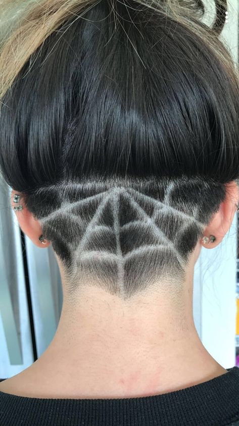 Undercut Hair Designs, Shaved Designs, Undercut Hairstyles Women, Undercut Hair, Undercut Long Hair, Undercut Designs, Undercut Styles, Shaved Hair Designs, Undercut Women