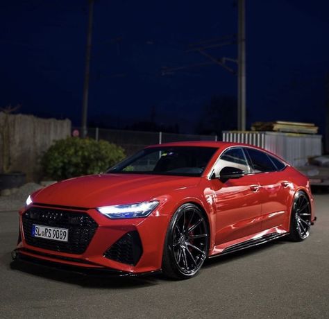 Red Audi Rs7, Audi R7, Audi Rs8, 2017 Audi A4, Red Audi, Luxury Cars Audi, Audi 100, Audi Rs6, Street Racing Cars