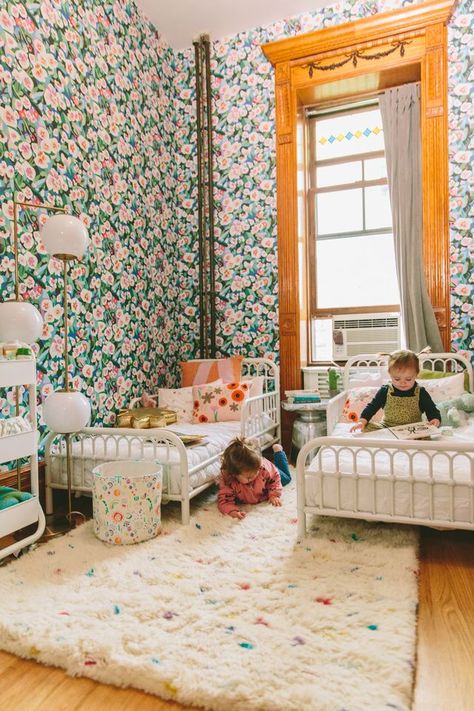 beatrice & madalena’s bedroom reveal! Arranging Bedroom Furniture, Love Taza, Bedroom Furniture Layout, Chasing Paper, Amazing Wallpaper, Bedroom Reveal, Kids Bedroom Inspiration, Sleeping Room, Kids Room Inspiration