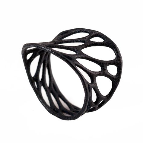 1 Layer Twist Ring 3d Printing Jewelry, 3d Printed Ring, Layering Ideas, Edgy Jewelry, 3d Jewelry, 3d Printer Diy, 3d Printed Jewelry, Jewelry Advice, 3d Printing Ideas