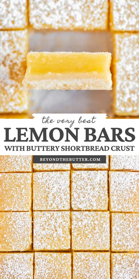 Potluck Meals, Perfect Lemon Bars, Easy Lemon Bars, Lemon Bars Easy, Curd Filling, Citrus Recipes, Spring Recipe, Lemon Bars Recipe, Lemon Curd Filling