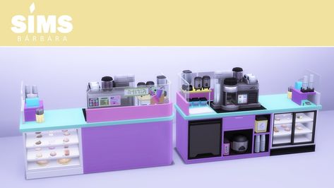 Bubble Tea Cc Sims 4, Sims 4 Bubble Tea Shop Cc, Sims 4 Cc Boba Tea Shop, Sims 4 Bubble Tea, Sims 4 Bubble Tea Shop, Sims 4 Market, Sims 4 High School Cc, House Cc Sims 4, Sims 4 Recolors