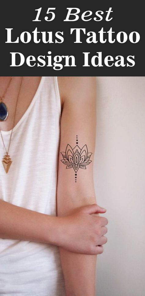 Top 15 Lotus Tattoo Design Ideas - Top Beauty Magazines Butterfly Lotus Flower Tattoo, Lotus Tattoo Design For Women, Small Tattoo Ideas Flower, Flower Tattoo Patchwork, Lotus Tattoo Wrist, Lotus Flower Tattoo Wrist, Lotus Tattoo Shoulder, Red Lotus Tattoo, Simple Mandala Tattoo