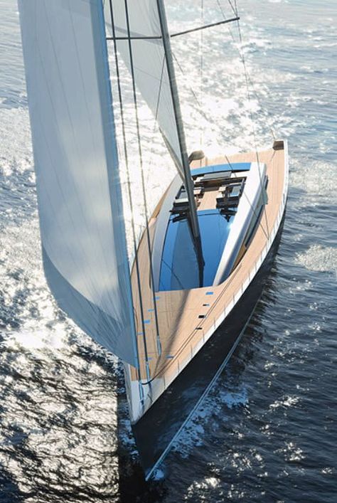 Sailboat Yacht, Navi A Vela, Sailing Yachts, Sailing Vessel, Yacht Interior, Sailing Boats, Sail Boats, Sailing Boat, Yacht Boat