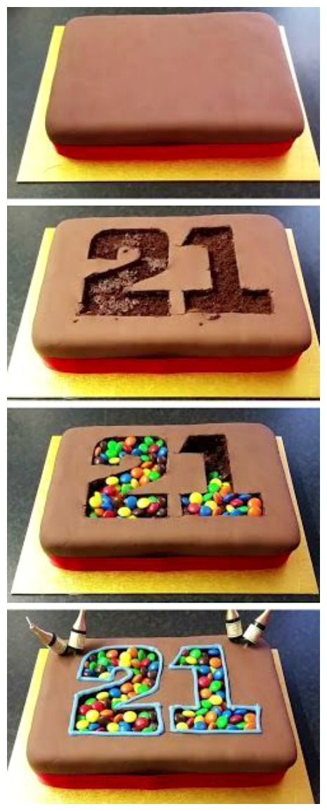 Mm Cake Ideas, M&m Surprise Cake, M And M Cake Birthday, Malteaser Birthday Cake, M&m Birthday Cake Ideas, M M Cake Ideas, M And M Cake, M M Birthday Cake, Georgia Cake