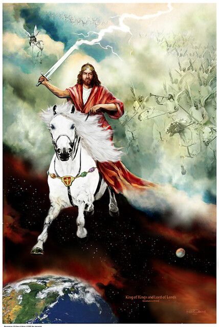 King of King | "I saw heaven opened, and a white horse was s… | Flickr Revelation 19, Prophetic Art, Pictures Of Jesus Christ, Jesus Is Coming, Jesus Christ Images, King Jesus, Biblical Art, Bible Prophecy, Jesus Art