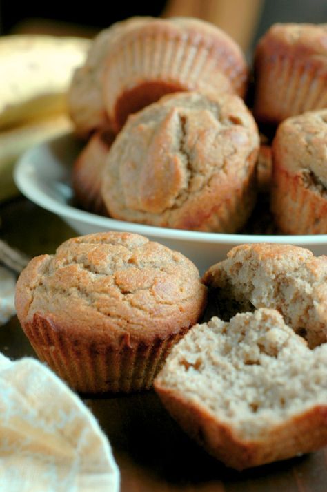 Raising Generation Nourished Breakfast Muffins Protein, Protein Muffins No Banana, Banana Muffins With Protein Powder, Gluten Free Banana Protein Muffins, Protein Powder Banana Muffins, Protein Banana Nut Muffins, Muffins Protein, Banana Breakfast Muffins, Baked Oatmeal Cups