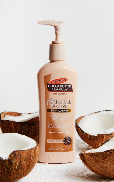 Gradual Tanning Lotion, Palmer's Cocoa Butter, Tanning Moisturizer, Pure Cocoa Butter, Moisturizing Body Oil, Palmers Cocoa Butter, Self Tanning Lotions, Cocoa Butter Formula, Tanning Cream