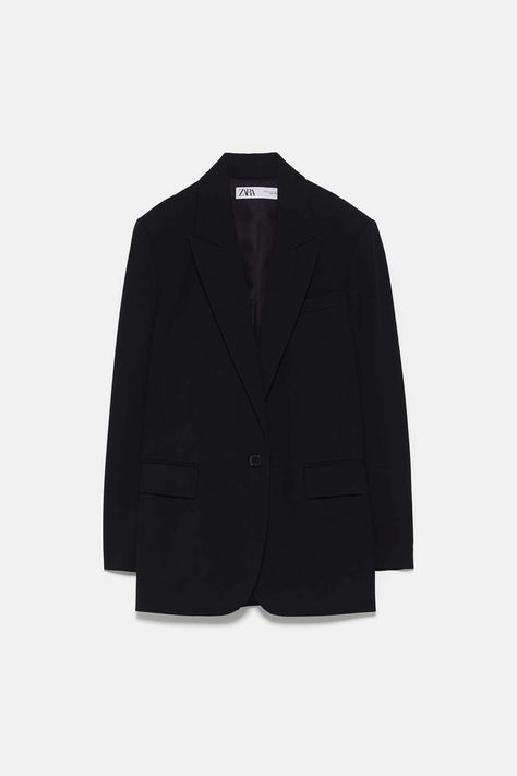 STYLECASTER | Zara Best Sellers Types Of Blazers, Work Outfits Frauen, How To Wear Blazers, Blazer Outfits Casual, Work Blazer, Diy Vetement, Single Button Blazer, Looks Chic, Blazer Outfits