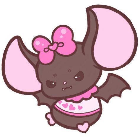 Kawaii Goth Art Creepy Cute Drawings, Count Fabulous, Bat Pics, Kawaii Vampire, Cute Evil, Kawaii Monster, Cartoon Bat, Cute Kawaii Animals, Monster High Art