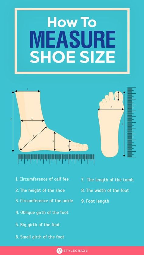 Toddler shoe size chart