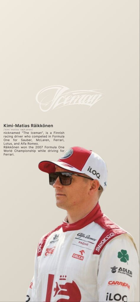 Kimi Raikkonen Wallpaper, Kimi Raikkönen, F1 Wallpapers, F1 Wallpaper, The Iceman, Kimi Raikkonen, F1 Poster, F1 Racing, Racing Driver