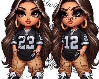 Raiders Makeup, Latina Artwork, Chicano Cartoon Art, Fierce Goddess, Cricut Corner, Raiders Jersey, Raiders Cheerleaders, Black Baby Art, Raiders Stuff