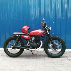 Honda Cg125, Brat Bike, Cafe Racer Moto, Honda Scrambler, Honda 125, Tracker Motorcycle, Back Alley, Мотоциклы Cafe Racers, Velo Vintage