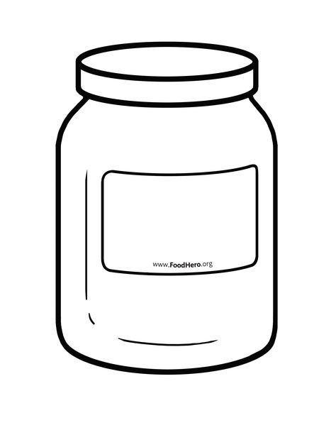 Fill The Jars Template, Herbal Candy, Math Materials, Leather Hip Bag, Fruits Images, Health Tools, Storage Jar, Hip Bag, Coloring Sheets