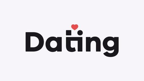 20 Fun And Fabulous Dating Logo Designs To Check Out On Valentine’s Day 2020 | https://www.designmantic.com/blog/dating-logo-designs-valentines-day/ Date Typography Design, Valentines Day Logo Design, Dating App Logo Design Inspiration, Dating App Logo Design, Dating App Logo, Love Logo Design Heart, Valentine's Day Slogan Graphic T-shirt, Free Dating Websites, Puzzle Logo