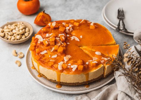 Twilight Home, Vegan Pastry, Persimmon Recipes, Persimmon Fruit, Owner Builder, Fall Fruit, Jervis Bay, Vegan Baking Recipes, Gluten Free Cheesecake