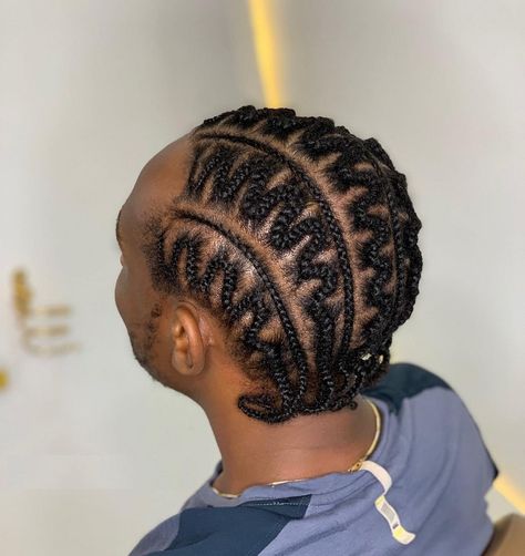 20 Unisex Zig Zag Braids Styles for A Trendy Look Zig Zag Braids, Zig Zag Braid, Braid Styles For Men, Braids Men, Lemonade Braids Hairstyles, Hairstyle Braids, Tan Skin Blonde Hair, Two Braid Hairstyles, Natural Braids