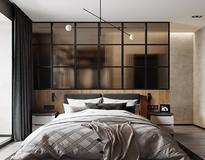 Check out new work on my @Behance profile: "Loft_kudrovo_bedroom" http://be.net/gallery/90633605/Loft_kudrovo_bedroom Rustic Bed Design, Modern Industrial Bedroom, King Size Bed Designs, Simple Bed Designs, Double Bed Designs, Bed Design Ideas, Casa Clean, Wooden Bed Design, Modern Bedroom Interior