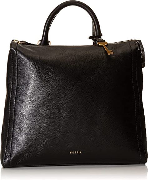 Amazon.com: Fossil Women's Parker Leather Convertible Backpack Purse Handbag : Clothing, Shoes & Jewelry Convertible Backpack Purse, Work Backpack, Handbag For Women, Black Leather Backpack, Convertible Backpack, Top Handle Handbags, Black Model, Backpack Tote Bag, Handbag Black