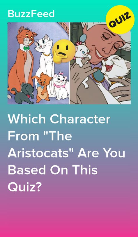 Twisted Fairytales, Singing Exercises, Craft Work For Kids, The Aristocats, Oliver And Company, Marie Aristocats, Childhood Movies, Disney Tsum Tsum, Buzzfeed Quizzes