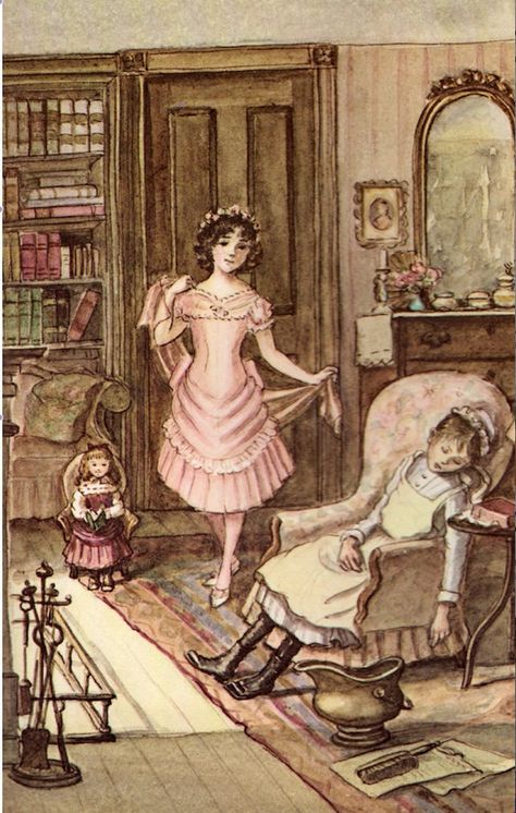 Sara, A Little Princess Tasha Tudor, Princess Book, Frances Hodgson Burnett, The Tudors, A Little Princess, Postal Vintage, Childrens Stories, Children's Literature, Beatrix Potter