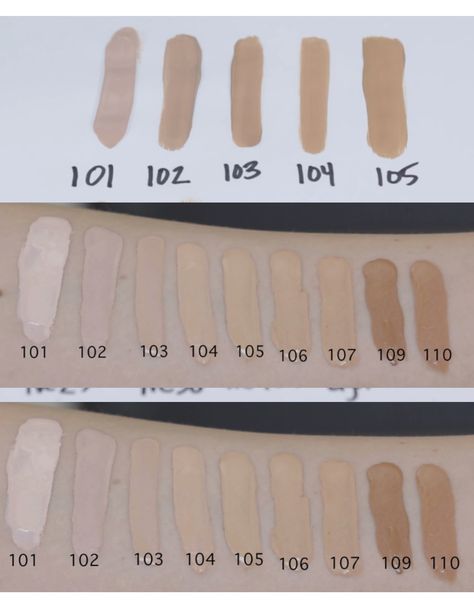 L'Oreal Infallible Pro Matte Foundation Swatches Loreal Infallible Foundation, Infallible Pro Matte Foundation, Infallible Pro Matte, Foundation Swatches, Mac Foundation, Loreal Infallible, Fixing Spray, Foundation Shades, Beauty Products Drugstore