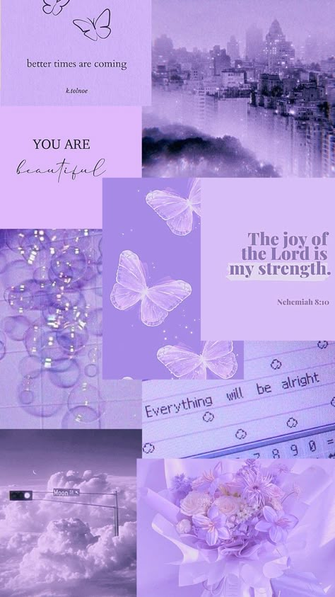 Purple Butterfly Wallpaper, Purple Aesthetic Background, Purple Quotes, Tout Rose, Iphone Wallpaper Classy, Pretty Wallpapers Tumblr, Lavender Aesthetic, Pretty Phone Wallpaper, Flower Iphone Wallpaper