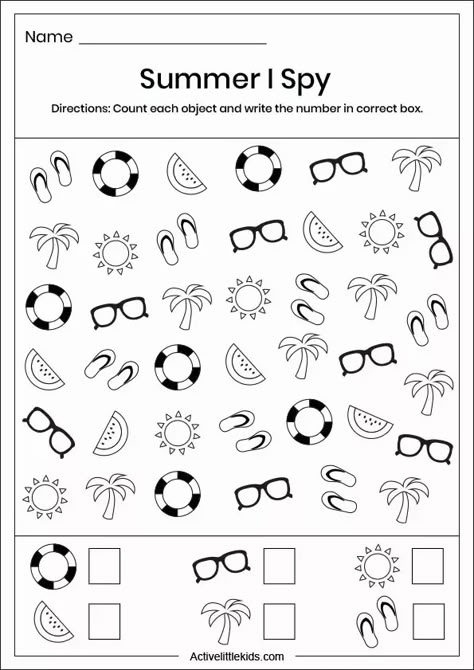 Summer I spy worksheets for kindergarten - Active Little Kids Worksheet For Kindergarten Printable, 1st Grade Summer Worksheets, Math Activities For Kindergarteners, Activity Sheets For Kindergarten Free Printable, Fun Activity Worksheets For Kindergarten, I Spy Activities For Preschool, Crafts For Kindergarteners Summer, Summer Math Worksheets Kindergarten, Summer I Spy Free Printable