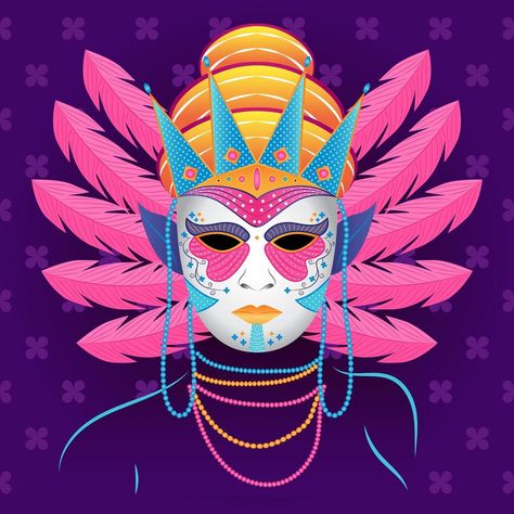 Mask and Beads Mardigras Festival Mask Festival Design, Masskara Festival Mask Design Drawing, Maskara Festival Mask Design Easy, Masskara Festival Drawing, Masskara Festival Mask Design, Maskara Festival Mask Design, Festival Mask Design, Maskara Festival, Masskara Festival