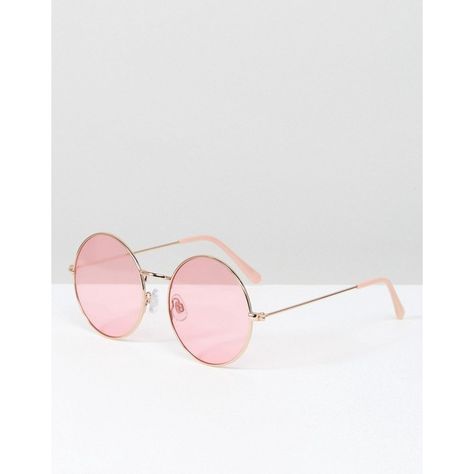 Pink Tinted Glasses, Gold Round Glasses, Rose Tinted Glasses, Beach Rose, Embellished Sunglasses, Circle Glasses, Sunglasses Beach, Pink Glasses, Tinted Glasses