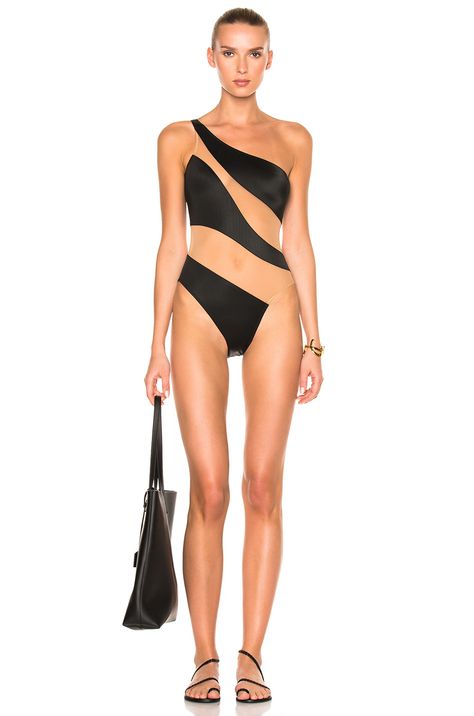 NORMA KAMALI . #normakamali #cloth # Norma Kamali Swimwear, Summer Maternity Fashion, Black And White One Piece, One Piece Swimsuit Black, Swim Style, Luxury Swimwear, Swimsuit Black, Black One Piece Swimsuit, Swimming Costume