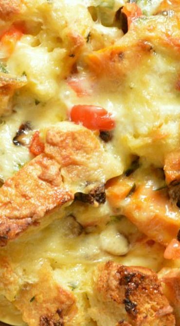 Vegetable Strata Vegetable Strata, Strata Recipes Breakfast, Strata Recipes, Breakfast Strata, Metabolism Foods, Breakfast Vegetables, Breakfast Meat, Brunch Buffet, Fast Metabolism