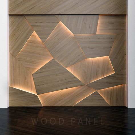 Wooden Wall Design, Modern Offices, Upholstered Walls, Wall Panel Design, Wooden Wall Panels, Interior Wallpaper, 3d Panels, Wall Lighting Design, Wood Panels