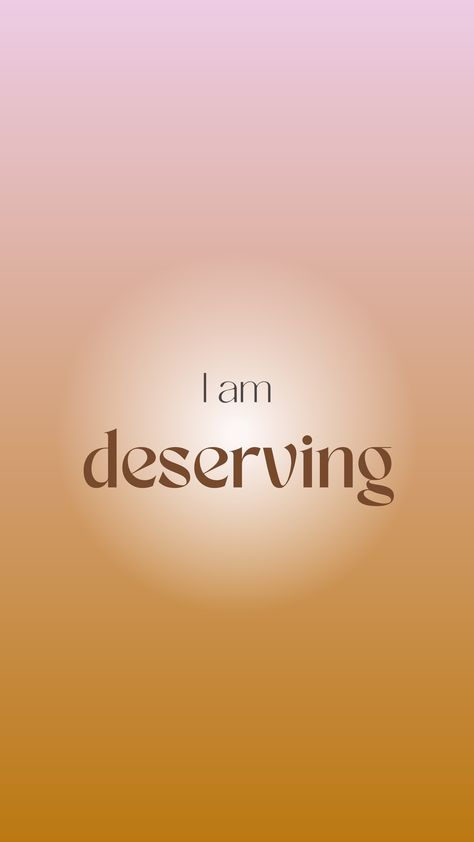 I Am Deserving Of Everything I Dream Of, I Deserve Good Things, Journaling Affirmations, Positive Words Of Affirmation, I Am Deserving, Good Personality, I Am Powerful, Personal Beliefs, Self Belief