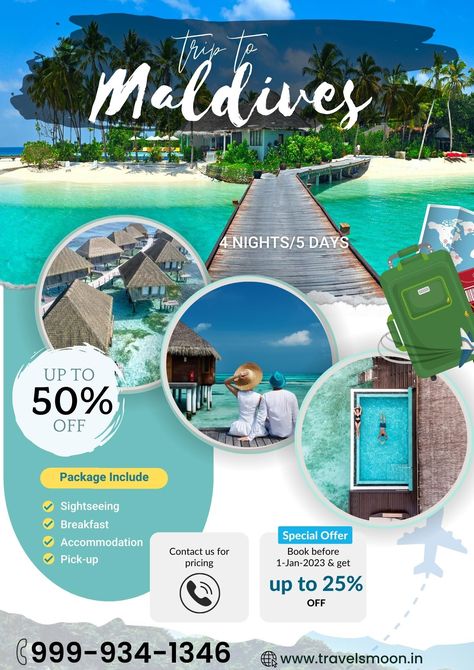 Book a trip to the Maldives and get up to 25% off. Maldives Honeymoon Package, Interactive Web Design, Honeymoon Tour Packages, Delhi Travel, Honeymoon Trip, Maldives Honeymoon, Travel Ads, Honeymoon Tour, Maldives Travel