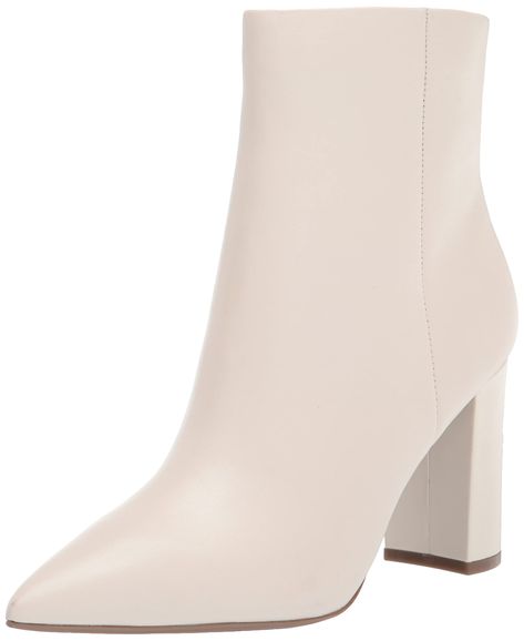 PRICES MAY VARY. Complete your look with this chic high heeled bootie. The Glorena has a pointy toe bootie, with clean lines to make this your go to bootie of the season. Pointed Toe Zipper Closure Imported Cream Colored Ankle Boots, Pride Ideas, Pairing Ideas, Chic High Heels, High Heel Stiefel, Marc Fisher, Ankle Bootie, Clean Lines, Cream Color