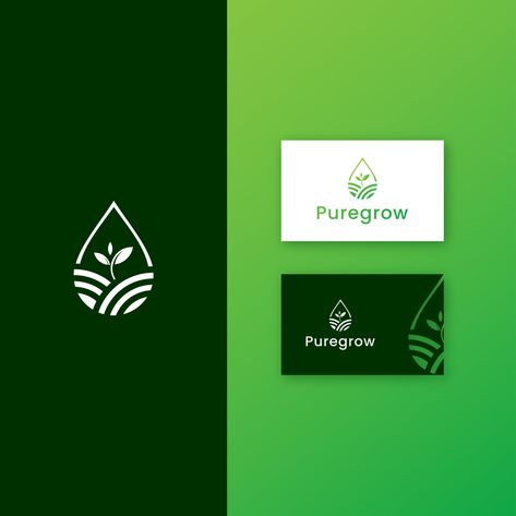 Logo Design Agriculture, Growing Logo Design, Green Logo Branding, Agriculture Logo Design Ideas, Agro Logo Design, Sustainable Logo Design, Seed Logo Design, Agro Logo, Agriculture Logo Design