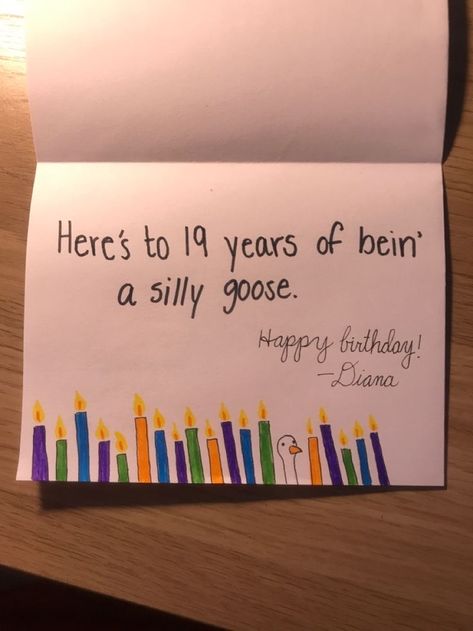 Birthday Card For Male Friend, Therapy Reminders, Hbd Ideas, Diy Cards For Friends, Guy Friend, Cool Birthday Cards, Diy Projects Gifts, Guy Best Friend, Drawing Tutorials For Kids