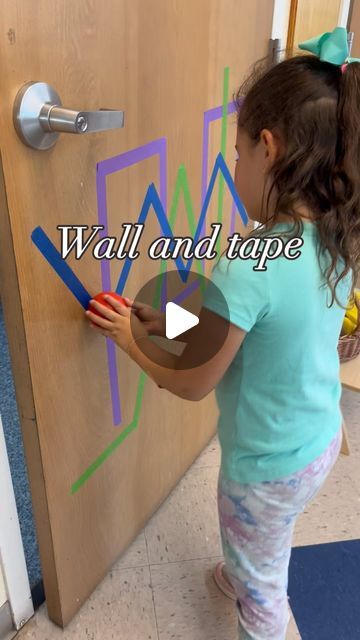 Montessori & Motherhood on Instagram: "Run and get painter’s tape!
It is such a fun activity full of benefits. It is a sort of weighted ball to add heavy work. 
Some kids need a sensory break and a wall and tape can help :) I was tempted into creating it using road tape but this is what I had at school. 
Reminder that in a Montessori environment, everything is placed for a purpose and reason. Teachers know where exactly each kid is and it is the beauty of the multi aged group, experience and practice is needed to get this. 

Let them peel the cutie! So many benefits that will help them now and in the future :)
.
#montessori #montessoriactivity #montessorichild #momlife #momsofinstagram #parentsupport #instagood #bloggers #microinfluencer #activityforkids #toddleractivities #loveislove #tea Sensory Breaks In Classroom, Painters Tape Wall, Montessori Environment, Tape Wall, Heavy Work, Parent Support, Montessori Activities, Painters Tape, Scavenger Hunt