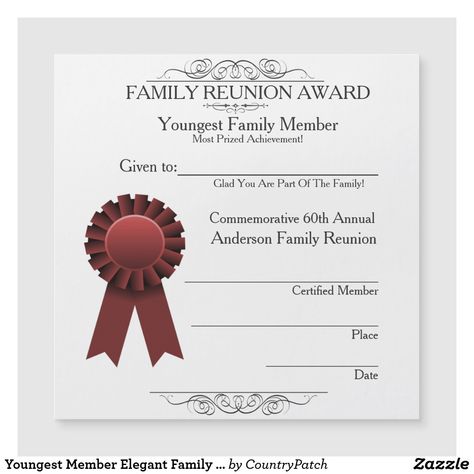 Family Reunion Bingo, Family Reunion Awards, Family Reunion Decorations, Family Reunion Activities, Family Reunion Favors, Family Reunion Invitations, Reunion Decorations, Reunion Invitations, Reunion Games