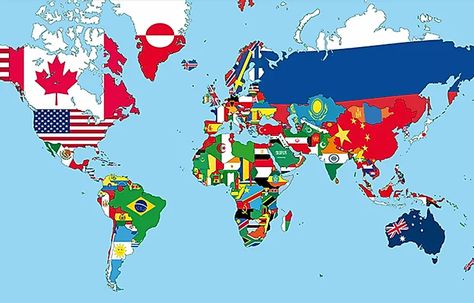 How Many Of These Flags Of The World Can You Identify? - WorldAtlas.com Geography Themes, Map Quiz, Called To Serve, Geography Quiz, Flag Template, Different Flags, Countries And Flags, List Challenges, Nation State