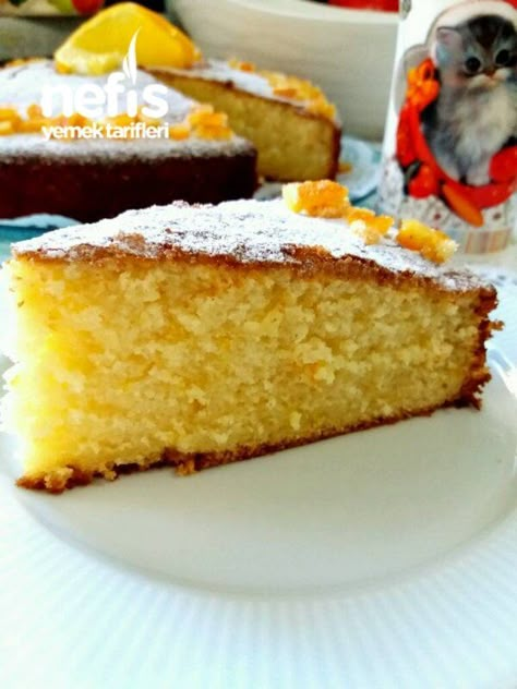 Cloud Cake, Yummy Sweets, Turkish Recipes, Baklava, Mini Desserts, Cake Cookies, Cake Desserts, Vanilla Cake, Sweet Recipes