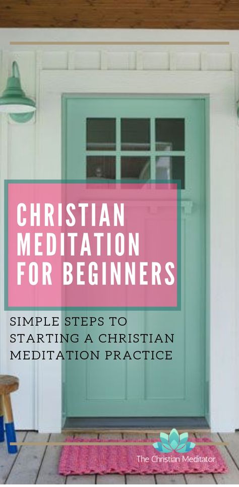 Mindful Meditation For Beginners, Christian Meditation Space, How To Meditate For Beginners, Christian Meditation For Beginners, Meditation For Christians, Guided Meditation For Beginners, Meditation Techniques For Beginners, Meditation Routine, Christian Yoga