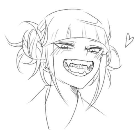 Toga Drawings Easy, Toga Himiko Drawing Easy, Anime Bookshelf Aesthetic, Toga Sketch, Mha Sketch, Dragon Mask, Toga Himiko, Sketchbook Art Journal, Easy Doodles Drawings