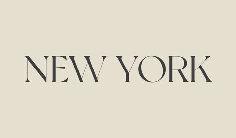 New York font | 5 Artistic Fonts for Brand & Web Design New York Font, New York Typography, Artistic Fonts, Credit Karma, Minimalist Font, Trendy Fonts, Shopify Website Design, Graphic Design Fonts, Shopify Website