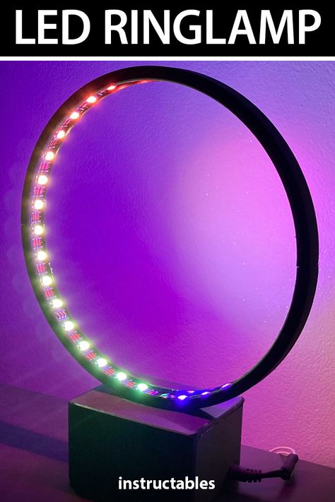 Led Diy Projects, Led Lamp Ideas, Led Strip Lamp, Diy Led Lighting Ideas, Led Light Projects, Arduino Led, Electronics Diy, Diy Lights, Led Lighting Diy